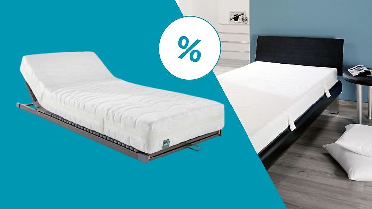 Ein Set aus Matratze und Lattenrost ist bei Lidl gerade zum besten Preis erhältlich.