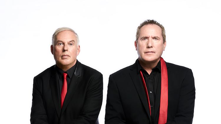 Paul Humphreys (l.) und Andy McCluskey von OMD.
