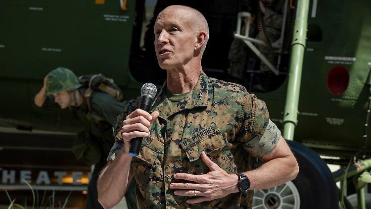 James Glynn, US-General des Marine Corps, bekämpfte schon die Terrormiliz IS im Irak.