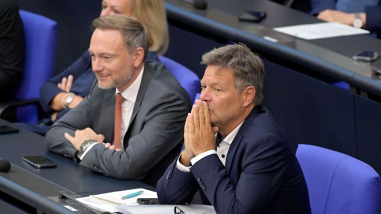 Die FDP hält an der Schuldenbremse fest, Habeck würde sie gerne lockern.