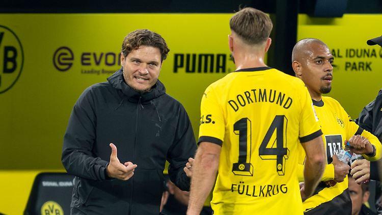 Edin Terzic und Niclas Füllkrug hatten Klärungsbedarf.