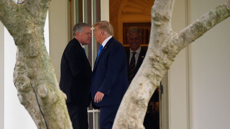 Als früherer Trump-Stabschef war Mark Meadows immer ganz nah am Geschehen.