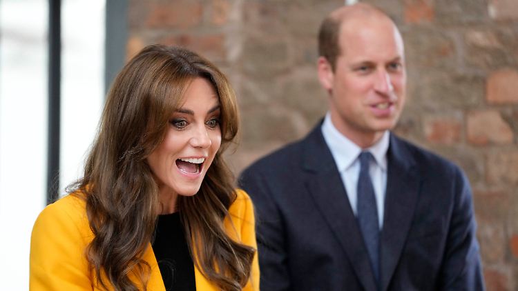 Machen einfach eine gute Figur - auch modisch: Prinzessin Kate und Prinz William.