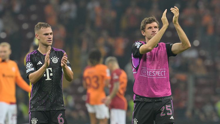 Sie waren beide von Anfang an dabei: Kimmich und Müller.