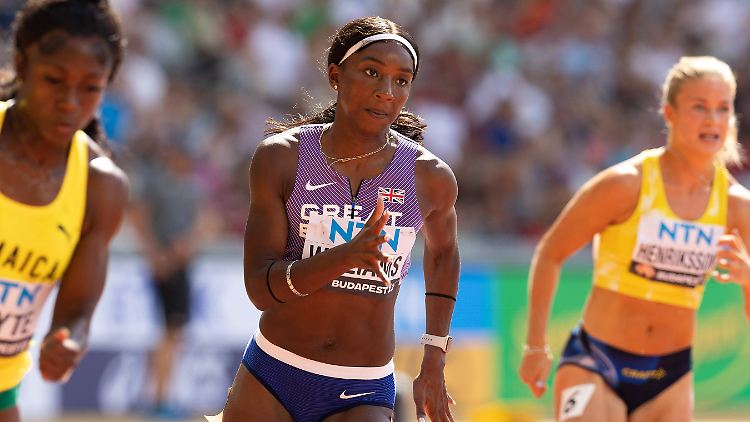 Bianca Williams gewann bei der Leichtathletik-WM in Budapest eine Bronzemedaille.