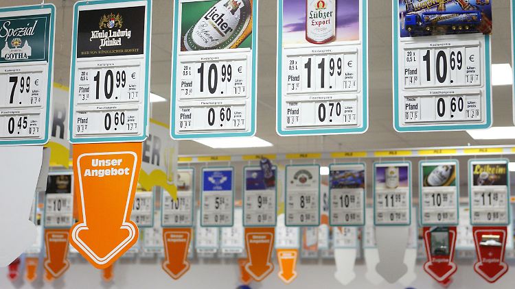 Die getrennte Angabe von Preis und Pfandbetrag hilft den Kunden nach Einschätzung der Richter, die Preise zu beurteilen.
