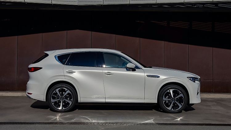 Der Mazda CX-60 e-Skyactiv D 200 macht eine gute Figur.