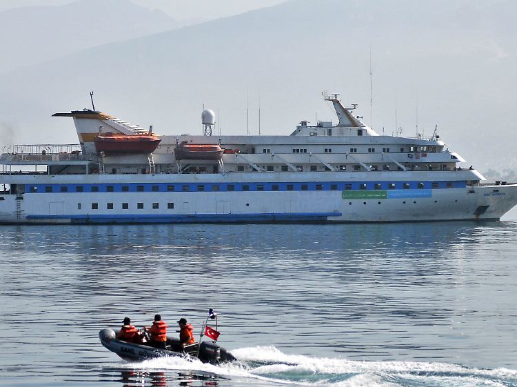 Bei der Erstürmung der Marmara wurden neun Türken getötet.