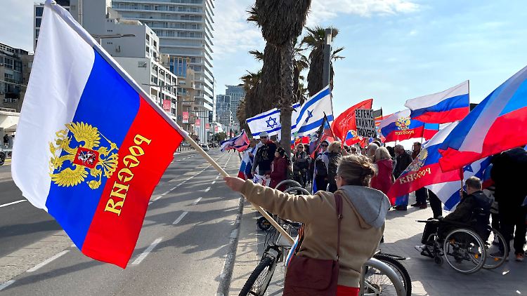 Viele in Israel lebende russische Juden unterstützten die Kreml-Politik. Ob sie immer noch hinter Putin stehen, ist nach den Hamas-Massakern fraglich.