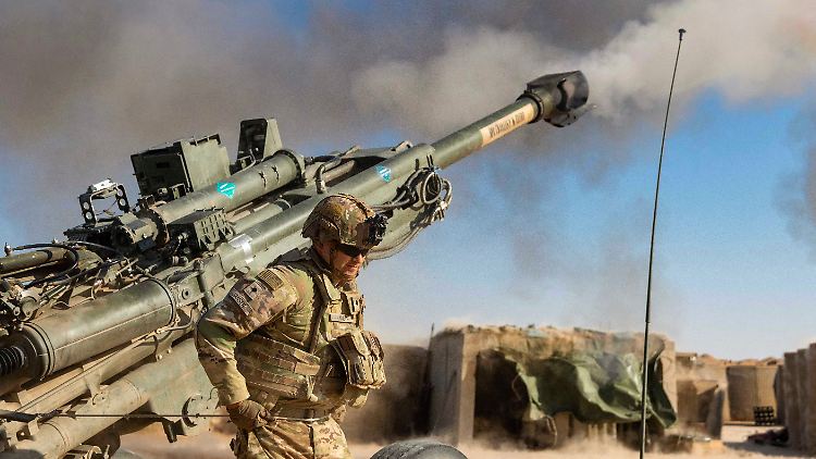 Ein US-Soldat in Syrien (Archivbild)