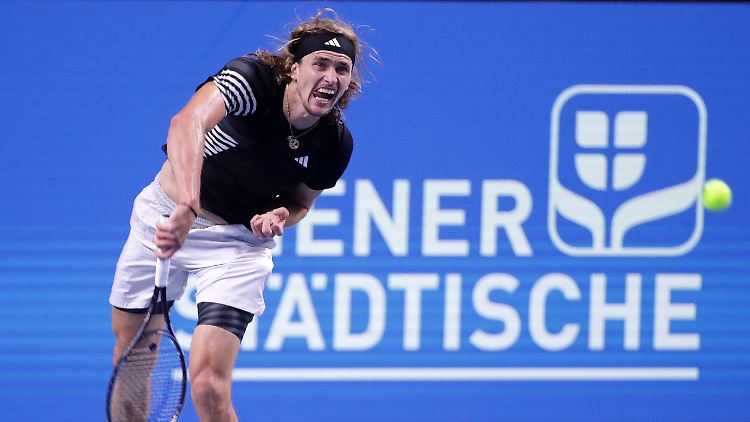 Konnte sich im Viertelfinale von Wien nicht behaupten: Alexander Zverev.