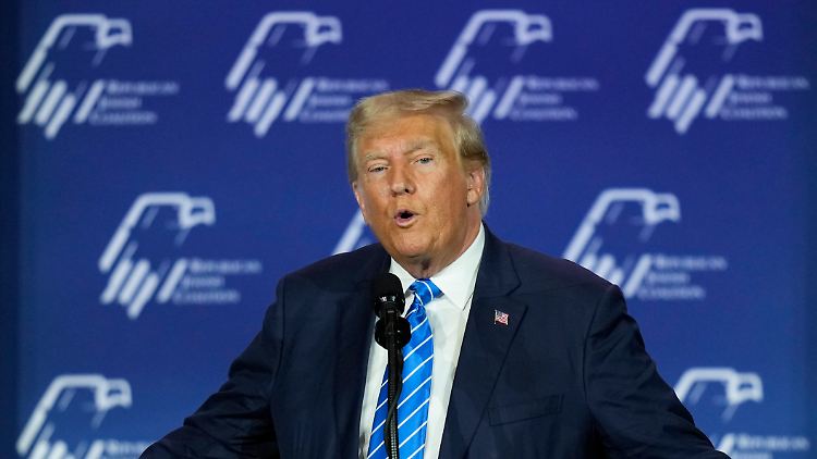Trump sprach in Las Vegas vor der Republican Jewish Coalition.