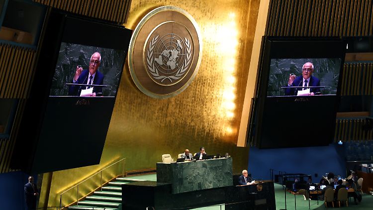 Der palästinensische UN-Botschafter Riyad Mansour hatte für die UN-Resolution geworben, um "das Töten zu beenden".