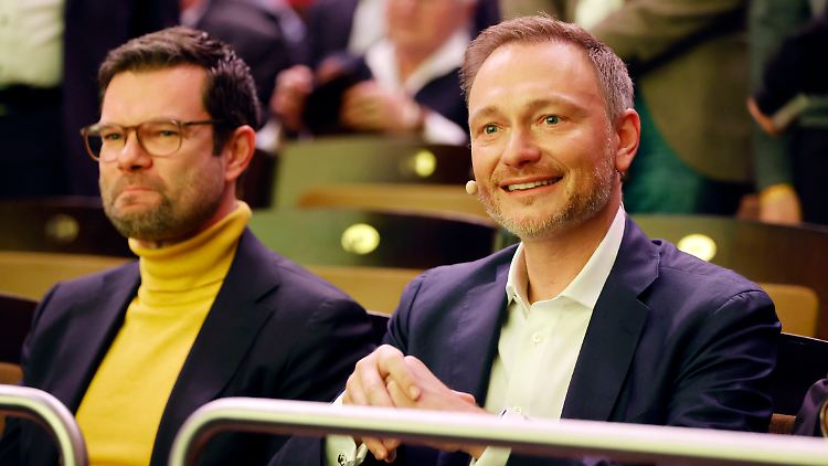 Christian Lindner beim Dreikönigstreffen vor einem Jahr. Da hatte er gerade das erste Ampel-Jahr hinter sich.