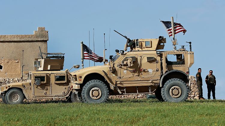 US-Streitkräfte 2018 in Syrien.