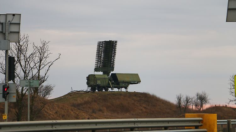 Auf der Krim sind mehrere russische Luftabwehrbatterien stationiert. (Archivbild)