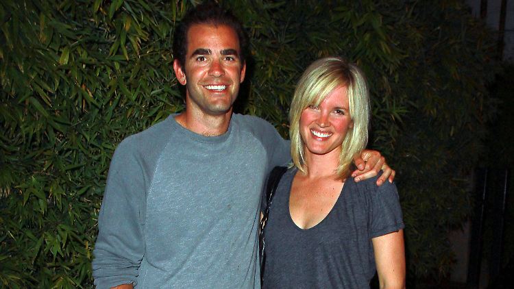 Gehen durch "eine außerordentlich schwierige Zeit": Pete Sampras und Bridgette Wilson-Sampras.