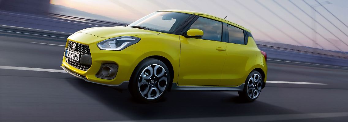 Sportiver Auftritt: Das Design des kleinen Suzuki passt durchaus zum spritzigen Namen Swift.