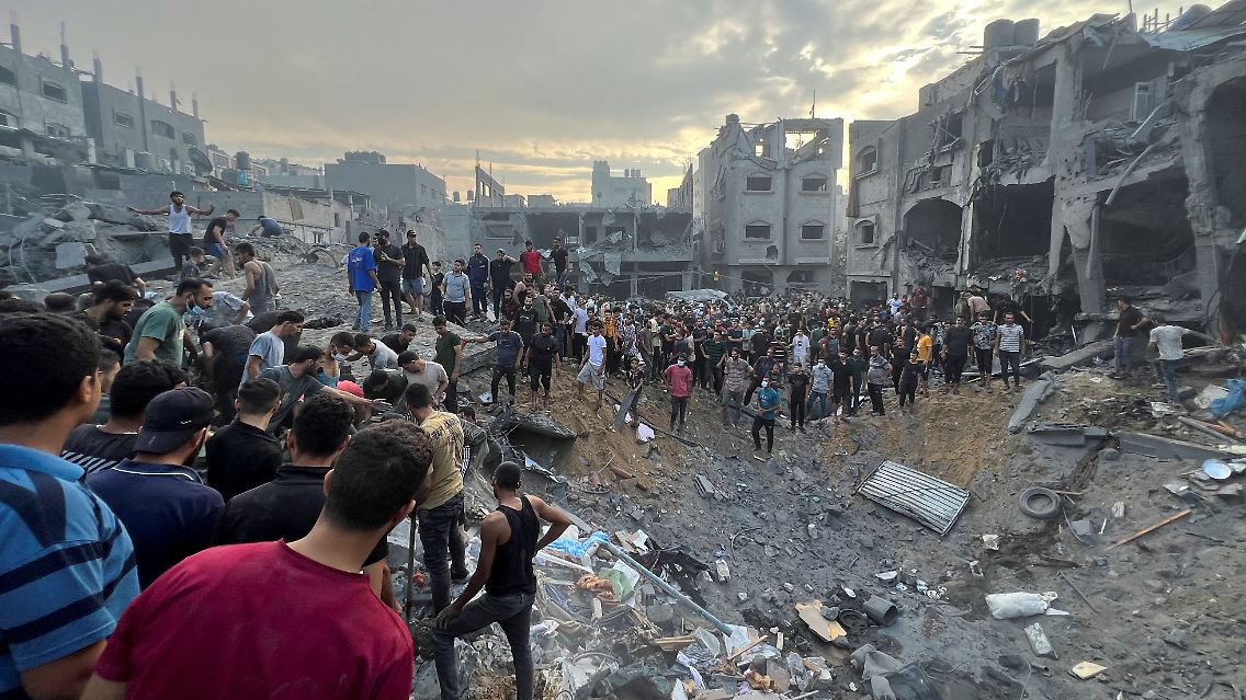 Dschabalia liegt im Norden des Gaza-Streifens.