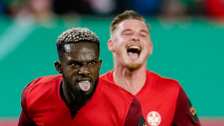 Richmond Tachie erzielte das frühe 1:0 für Kaiserslautern.