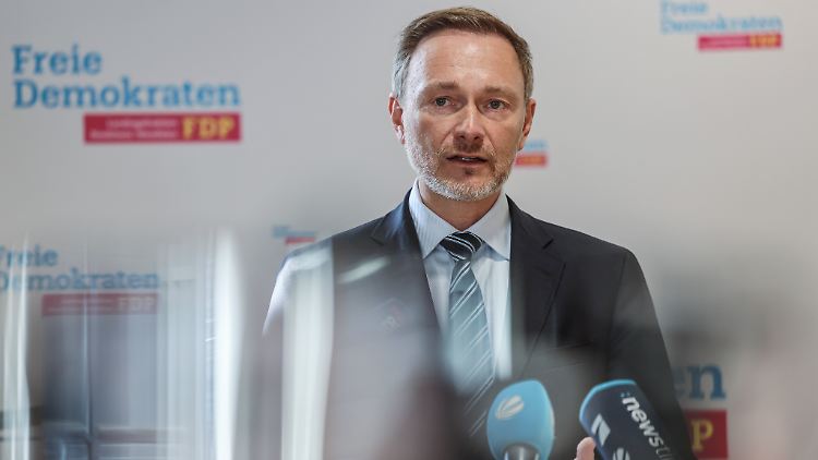 Bundesfinanzminister Christian Lindner setzt in Deutschland auf Erdgasförderung.