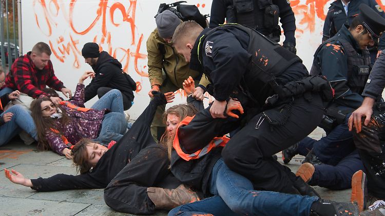 Das Vorgehen gegen die Demonstrierenden war hart.
