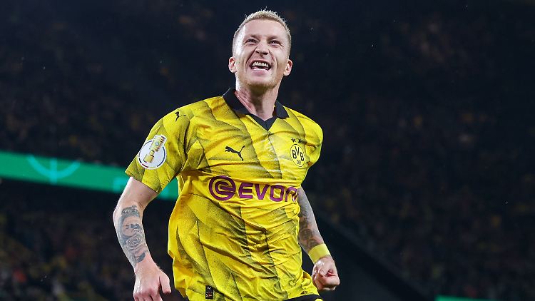 Marco Reus erzielte den Siegtreffer für den BVB kurz vor der Pause.