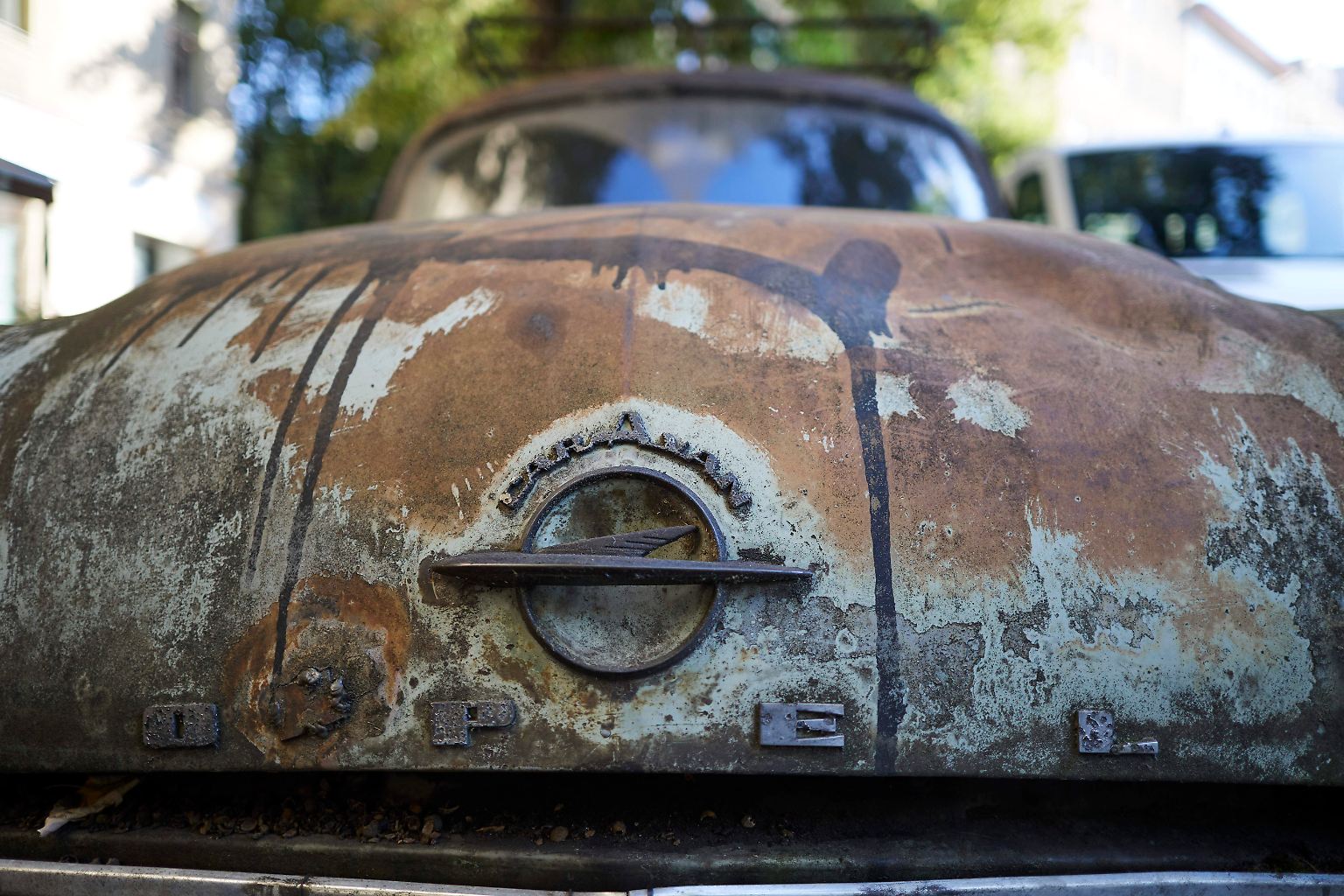 Der Opel Olympia Caravan von 1956 ist seit Jahrzehnten ...