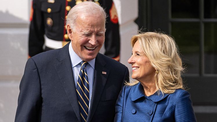 Fast wäre aus ihnen nichts geworden: Joe und Jill Biden.