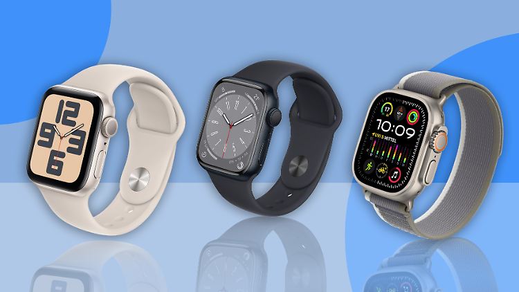 Die Apple Watch Series 9 oder die Apple Watch SE? Diese Smartwatches von Apple sind zum Black Friday im Angebot.