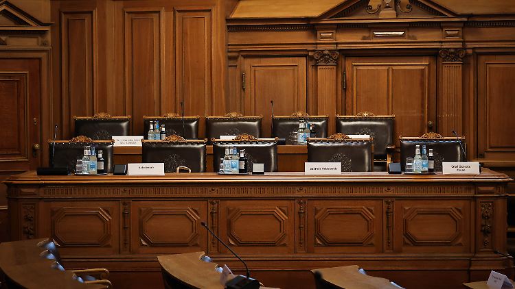 Der Verbleib von zwei Laptops sorgte im Hamburger "Cum Ex"-Ausschuss kurzzeitig für Aufregung.
