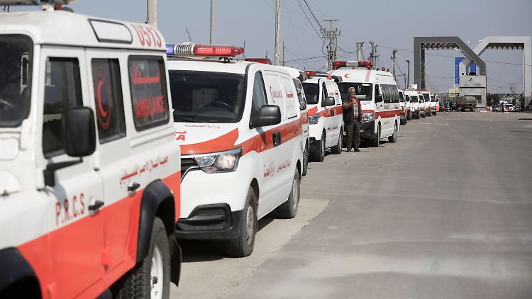 Am Mittwoch wurde der Grenzübergang Rafah nach Ägypten geöffnet.