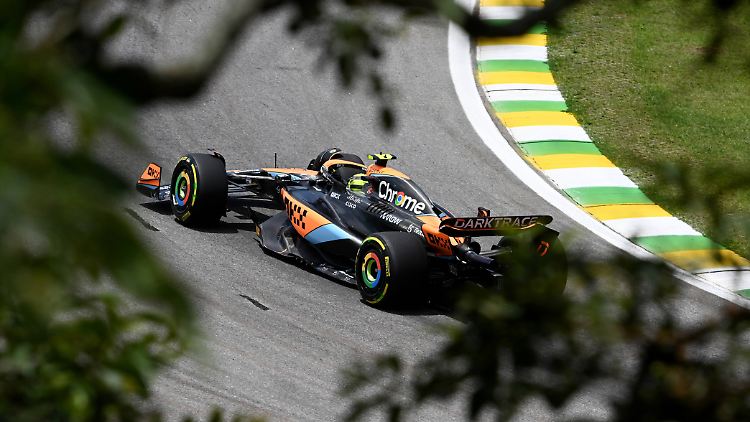 Schnellster Mann im Shootout: Lando Norris.