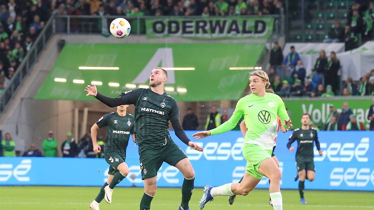 Marvin Ducksch (l.) erzielte einen wunderbaren Treffer zum 1:0. 