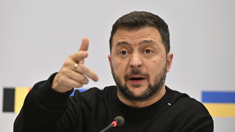 Wolodymyr Selenskyj wünscht sich Luftunterstützung.