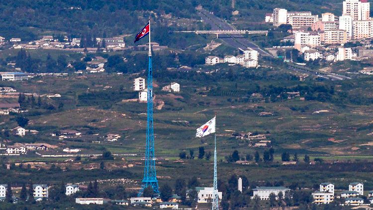 Südkorea an der Grenze zu Nordkorea: Seoul will wissen, was der Nachbar so treibt.