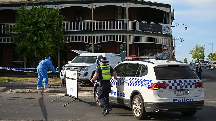 In dieses Hotel in Daylesford, 110 Kilometer südlich von Melbourne, fuhr der Mann - fünf Menschen starben.