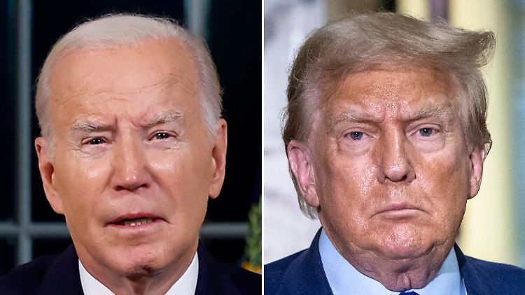 Eine Mehrheit von 71 Prozent war der Meinung, dass der bald 81-jährige Biden zu alt sei, um ein kompetenter Präsident zu sein.