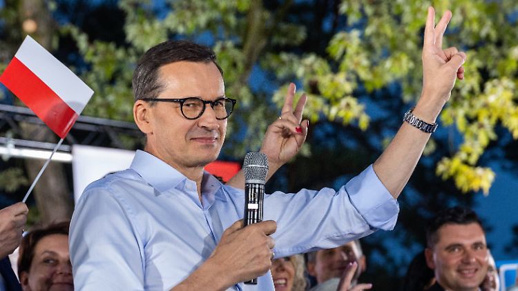 Mateusz Morawiecki ist wie Duda Mitglied der PiS-Partei.