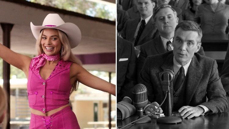 Aus "Barbie" und "Oppenheimer" wird "Barbenheimer".