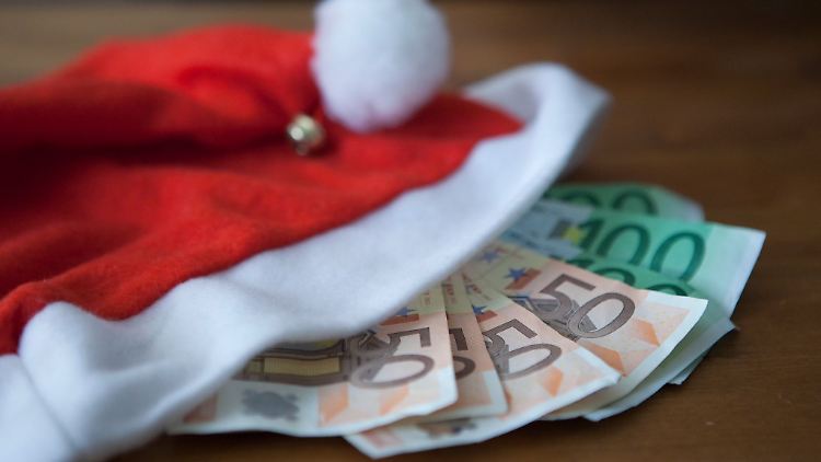 Weihnachtsgeld ist voll steuer- und sozialversicherungspflichtig - leider.