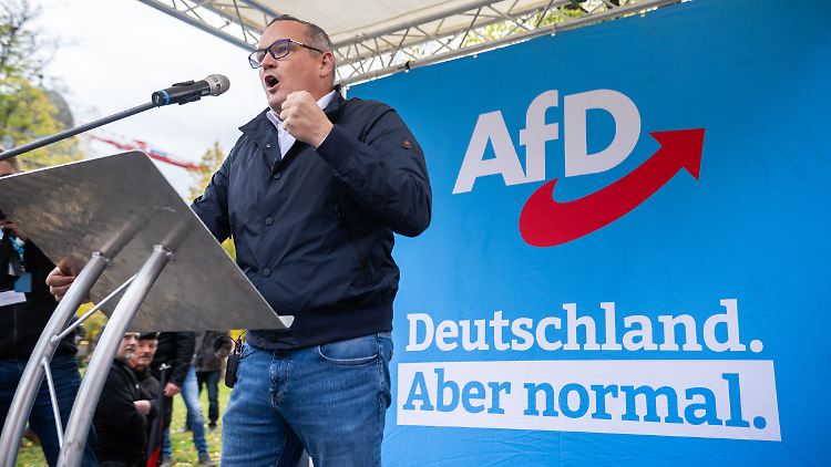 Martin Reichardt, Vorsitzender des AfD-Landesverbandes Sachsen-Anhalt.