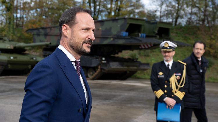 Haakon unterstrich bei der Konferenz in München die Bedeutung der sicherheitspolitischen Zusammenarbeit von Norwegen und Deutschland. 