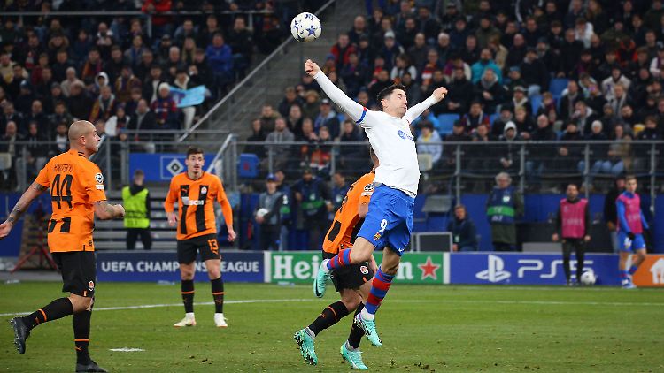 Robert Lewandowski konnte kaum für Torgefahr sorgen.