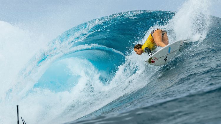 Teahupoo ist bei Surfern weltbekannt.
