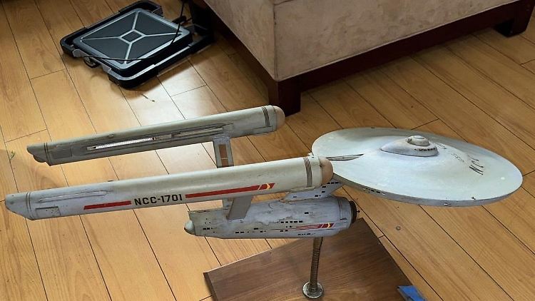 Die "USS Enterprise" in ihrer ersten Form.