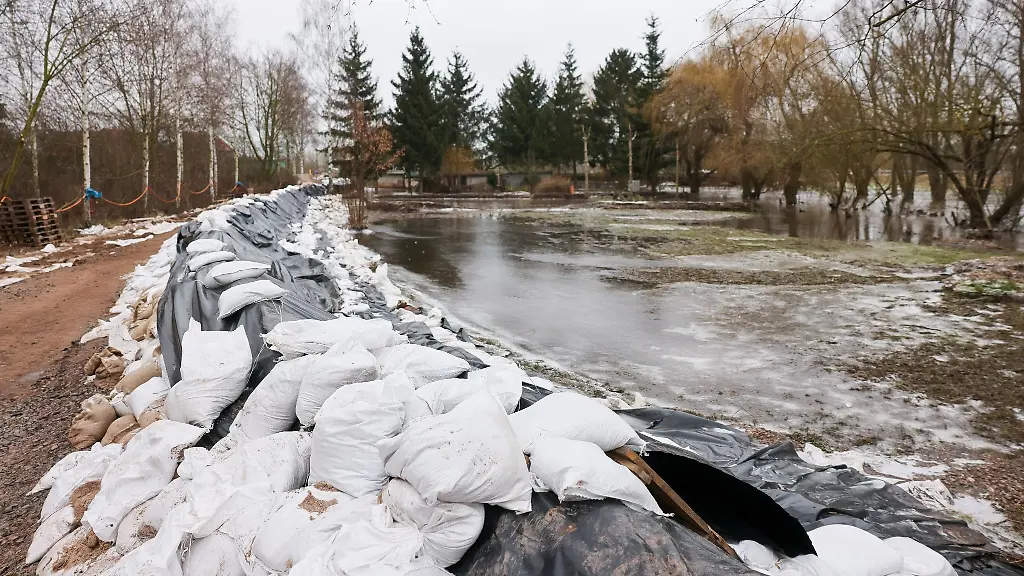 Nach-dem-Rueckgang-des-Hochwassers-der-Helme-tauchen-die-Wiesen-hinter-einem-Behelfsdeich-wieder-auf