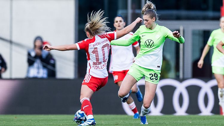 Jule Brand musste sich mit ihrem VfL den Bayern geschlagen geben.