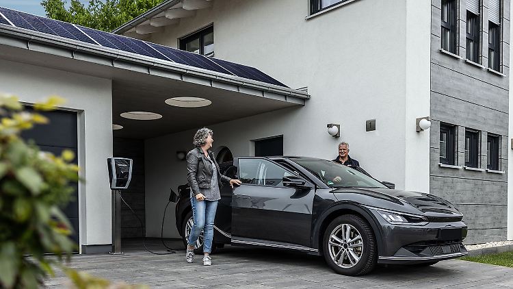 Die "Wallbox Connect.solar" von der Heidelberg-Tochter Amperfied. 