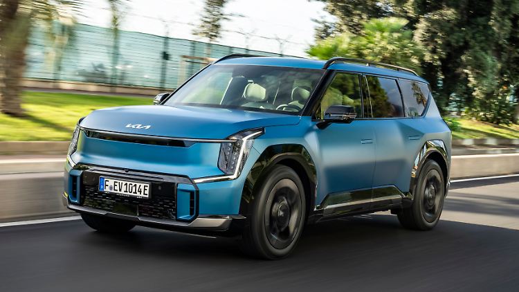 Der EV9 ist Kias neues SUV-Flaggschiff.